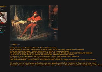 Darknet Markets Compete to Replace Joker’s Stash