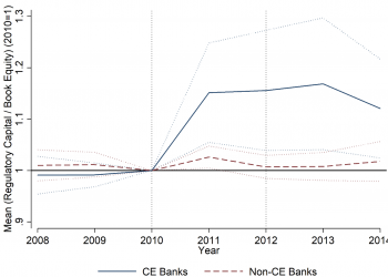 Supranational rules, national discretion, and regulatory bank capital
