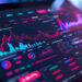A vibrant, multicolored trading software interface displays various financial charts and graphs. Line and bar charts, along with numerical data, illustrate stock performance, price changes, and market trends against a dark background. | ZIIMP